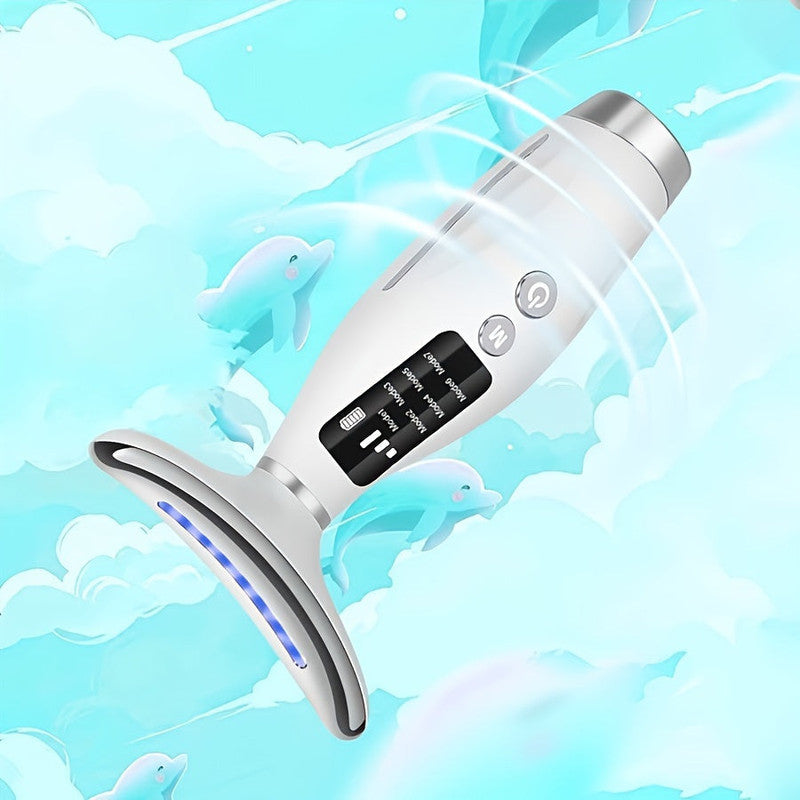 Neck & Face Massager Heated Skincare Tool (7-in-1)