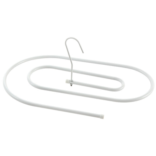 Elliptical Spiral Drying Rack for Quilt -White