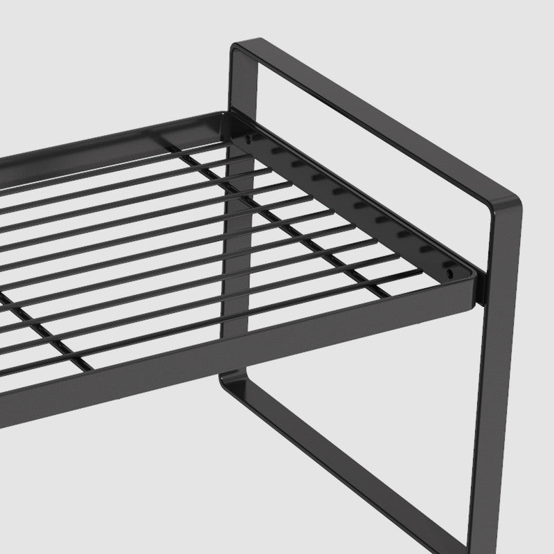 Kitchen Countertop Layered Storage Rack-Black