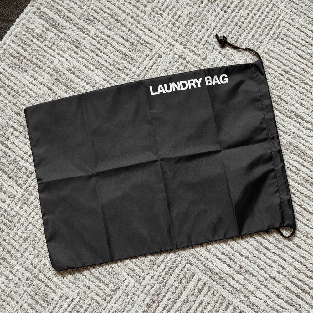 4Pcs Water Resistant Drawstring Laundry & Storage Bag, Reusable Clothes Bag for Travel, Gym, Sports & Everyday Use