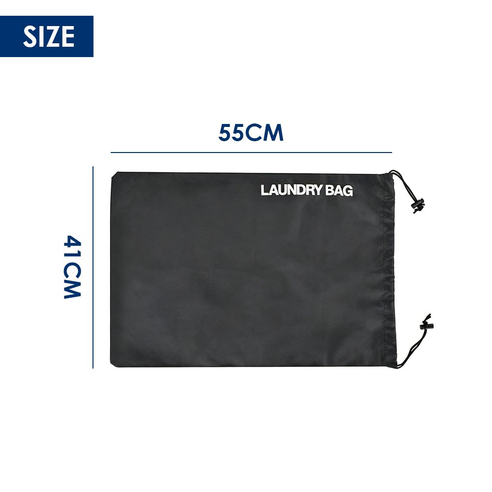 4Pcs Water Resistant Drawstring Laundry & Storage Bag, Reusable Clothes Bag for Travel, Gym, Sports & Everyday Use