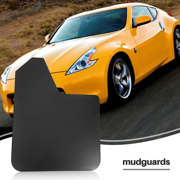Universal Car Mud Flaps 4pcs Set for Pickup Van Truck with Screws