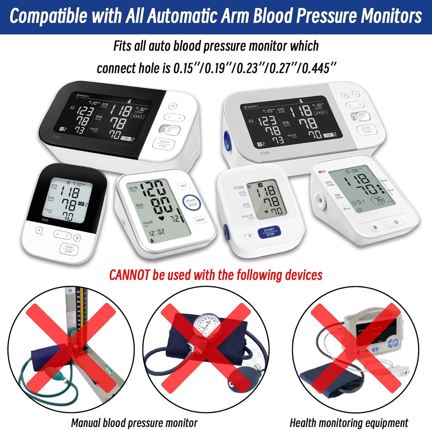 Omron 9201d-21201d XL Blood Pressure Cuff 22-52 cm Gray Adult Compatible