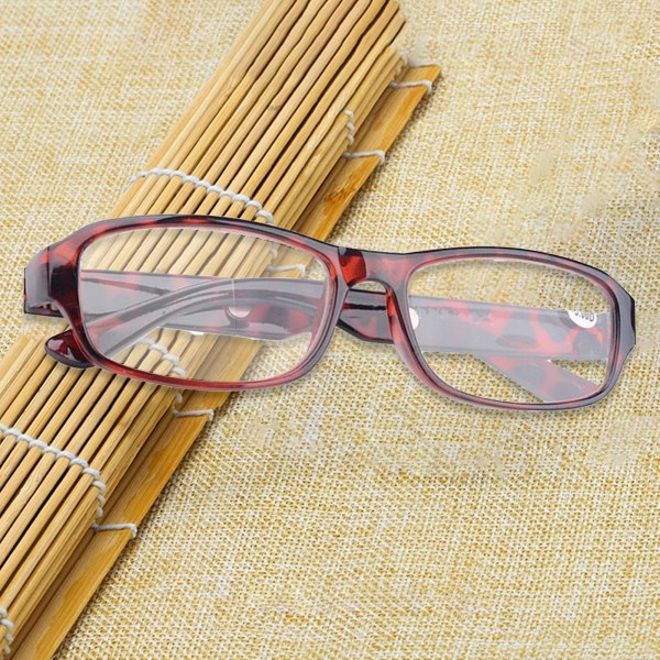 +4.5 to +6.0 Optical Reading Glasses, Black Frame, 1 Pair Black 5.5