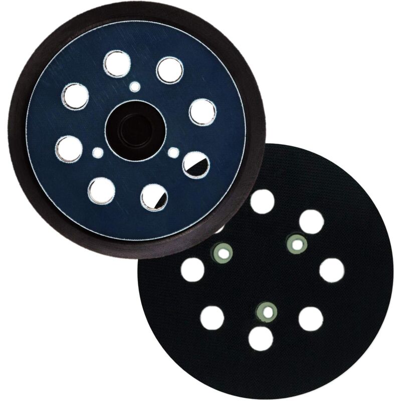Compatible with Makita 2-Pack 125mm 8-Hole Sanding Discs for Random Orbital Sander BO5030 BO5031 DBO180Z BO8041 DBO180RMJ BO5041 BO5010 BO50111 BO5012