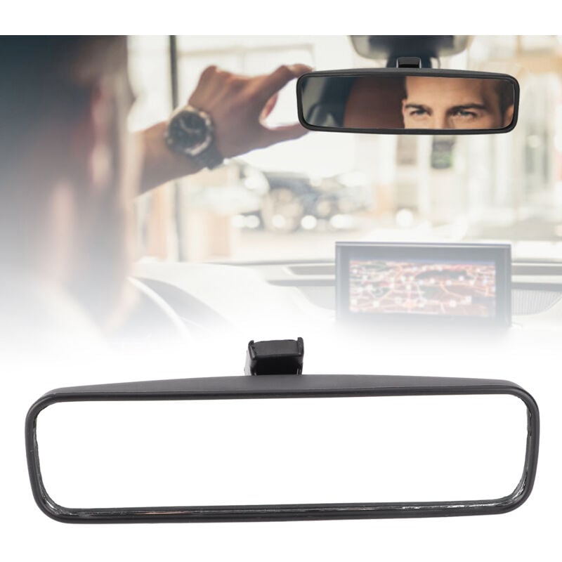Rearview Mirror Compatible with Citroen C1 Peugeot 107 Toyota Aygo ABS 814842