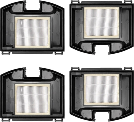 4 Pack HEPA Filters for Shark RV2310 Matrix Robot Vacuum Cleaner, Washable Filter Replacement Accessories