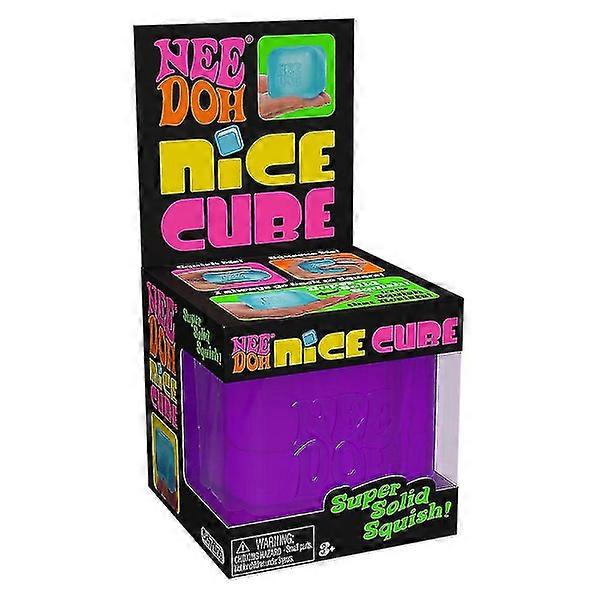 Schylling Nice Cube NeeDoh Stress Ball Sensory Toy for Anxiety and Stress Relief Compatible with Mbappe Superior Max No 9 Size 110-120 cm