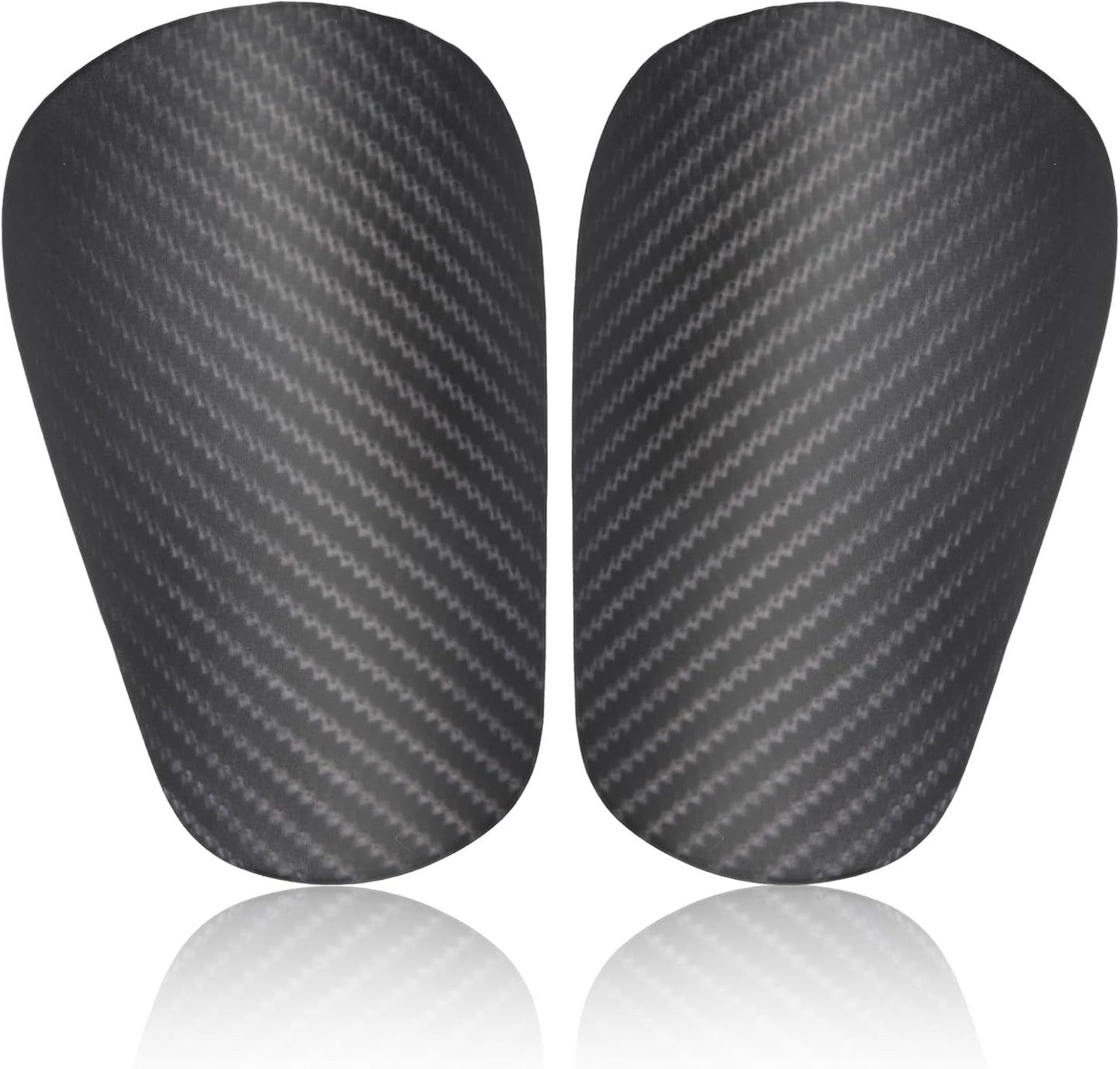 Football Shin Guards Dark Grey 9.5x4cm Youth Adult Shin Guards