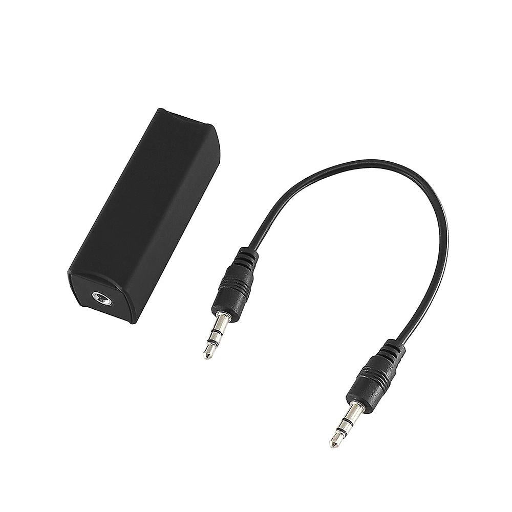 Ground Loop Noise Isolator Effectively Eliminates Audio Noise for Car Stereo System Home Speaker with 3.5mm Audio Cable