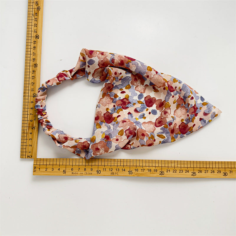 Elastic Hair Scarf Headbands for Women 6 Pack - Large Hair Scarf