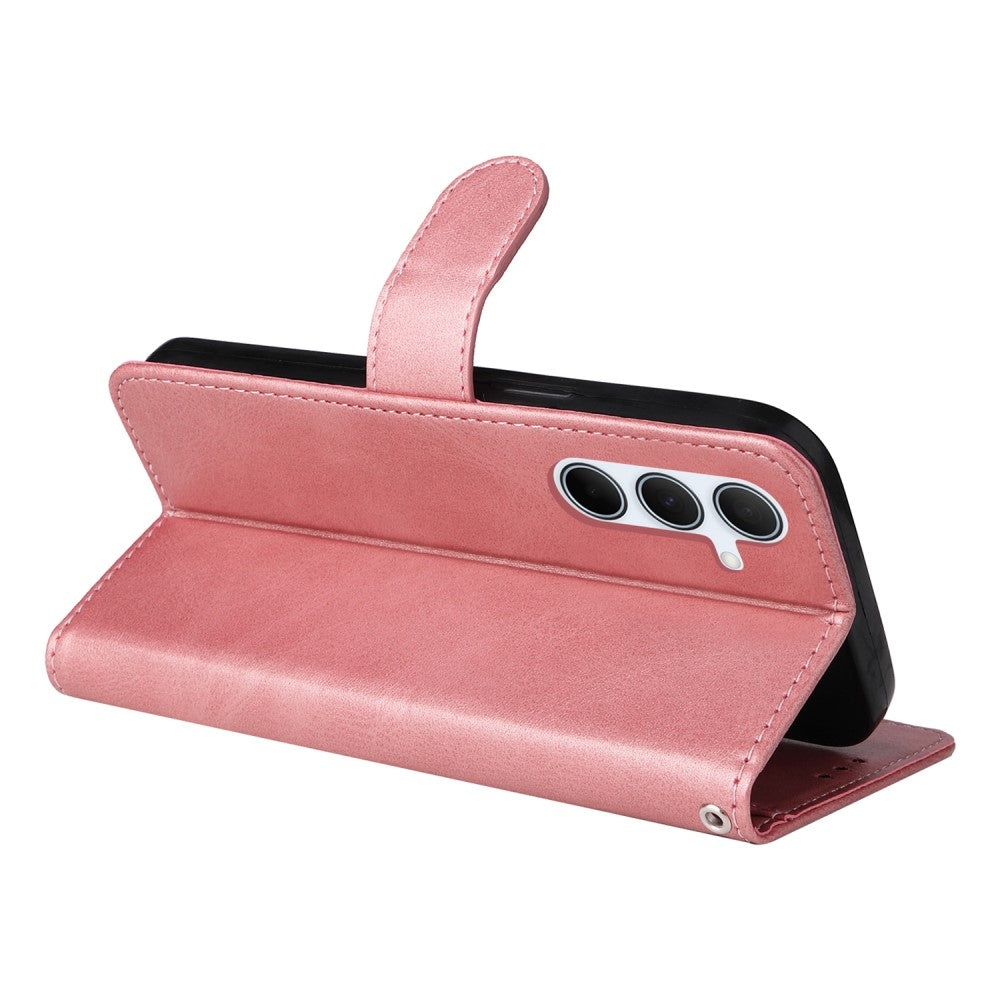 Compatible with Samsung A56 5G Compatible PU Leather Wallet Case Pink