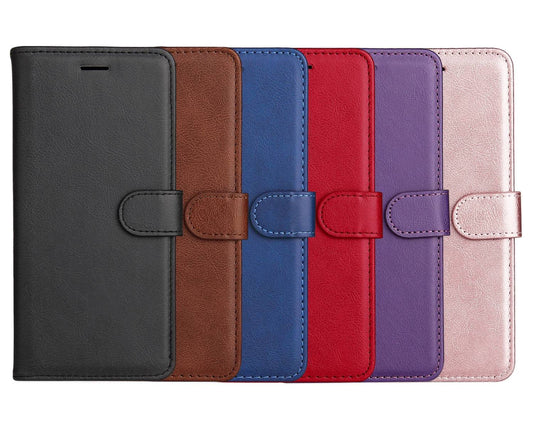 Xiaomi Redmi A5 4G PU Leather Wallet Case with Card Slots MGF Brown - Compatible with Xiaomi