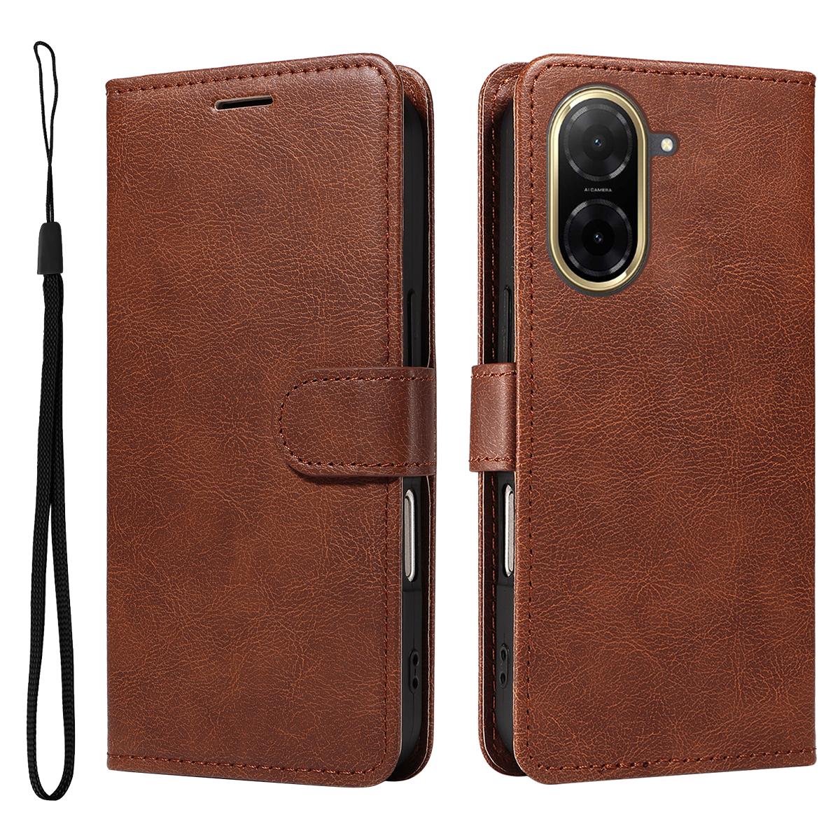 Xiaomi Redmi A5 4G PU Leather Wallet Case with Card Slots MGF Brown - Compatible with Xiaomi