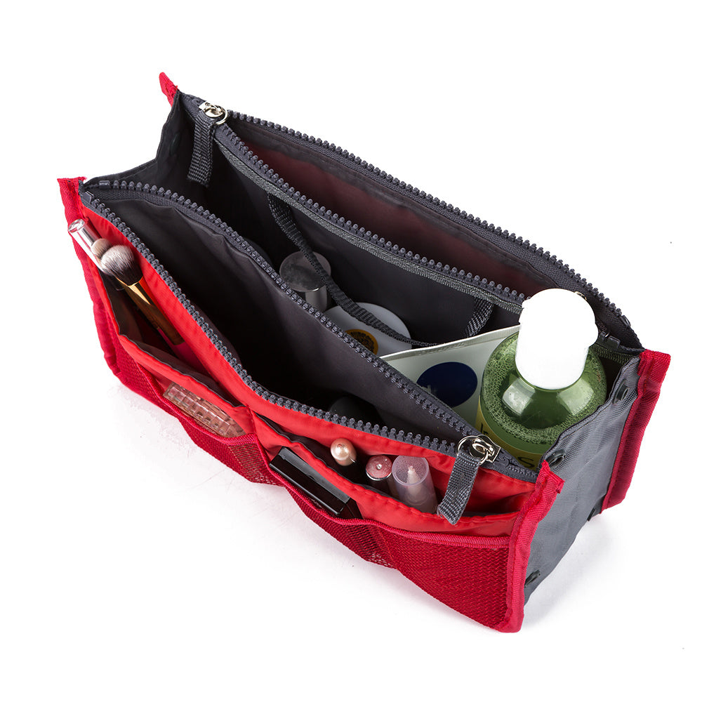 Bag in bag toiletry bag gray gray 1