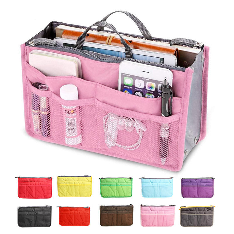Bag in bag insert toiletry bag blue blue 1