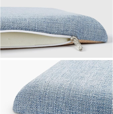 Square bar stool cushion with ties, breathable and non-slip square chair pad, 28*28*3.5 cm memory foam children's stool cushion (Deer)
