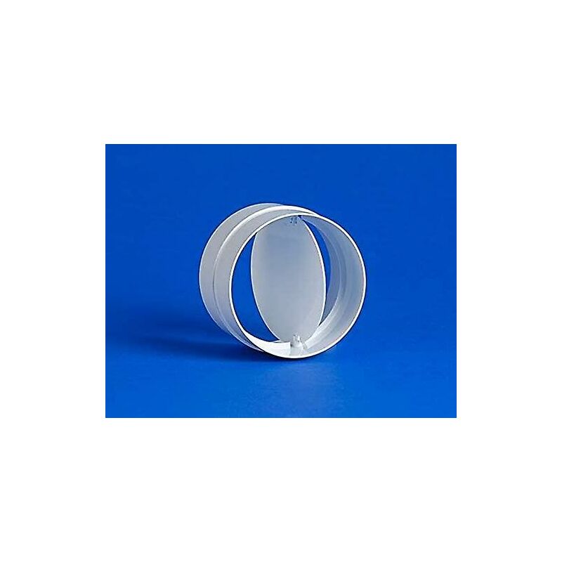 Ø 100Mm Connection With Non-Return Valve ROund Ventilation Pipe Ø 100Mm