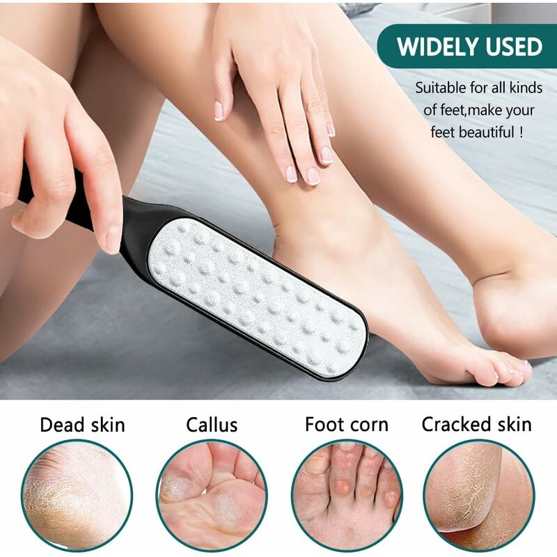 Foot File Pedicure Foot Rasp, Professional Foot File, Foot File, Different Degrees Of Wear On Both Surfaces, Dead