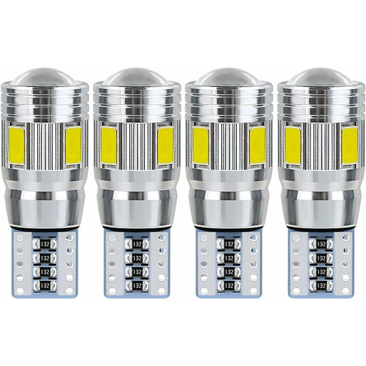 T10 W5W LED Bulb Car Interior Light LED Car Night Light Suitable For License Plate Lights, Side Lights, Position Lights