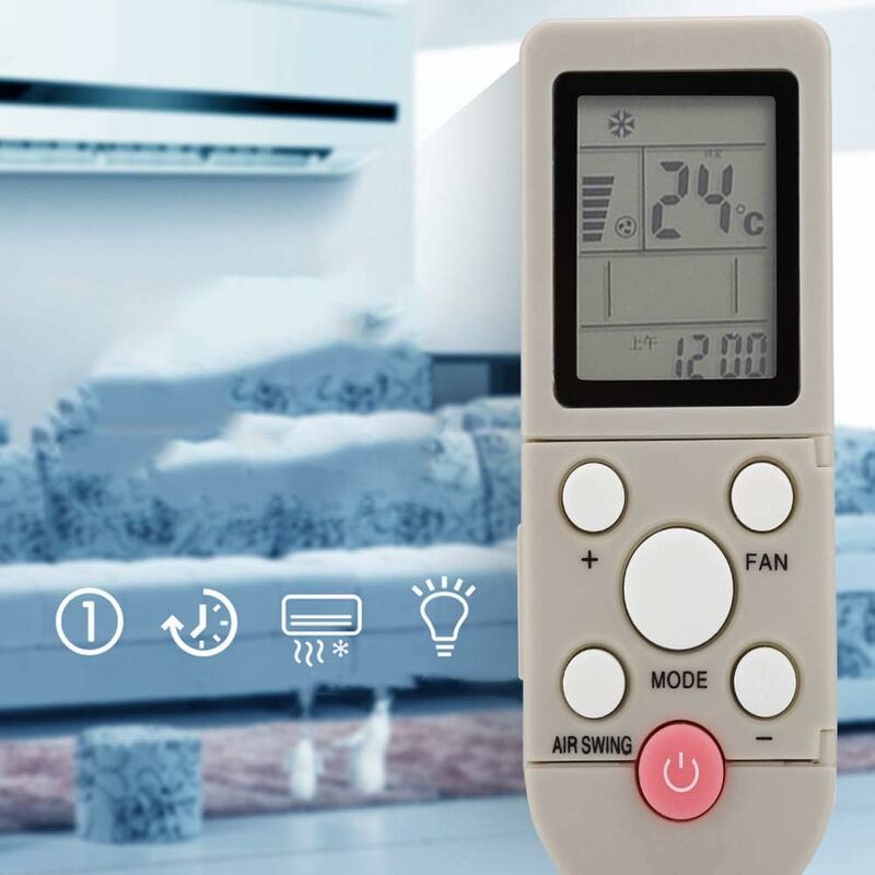 Air Conditioner Remote Control Spare Parts Ykr-F/06 Fit For Aux Ykr-F/001 Ykr-F/09R/010 F/06