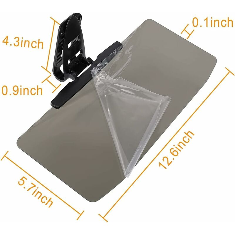 Car Sun Visor Extender, Car Sun Visor Extender Adjustable Car Sun Visor Extension Anti-Glare, For All Cars, Vans And