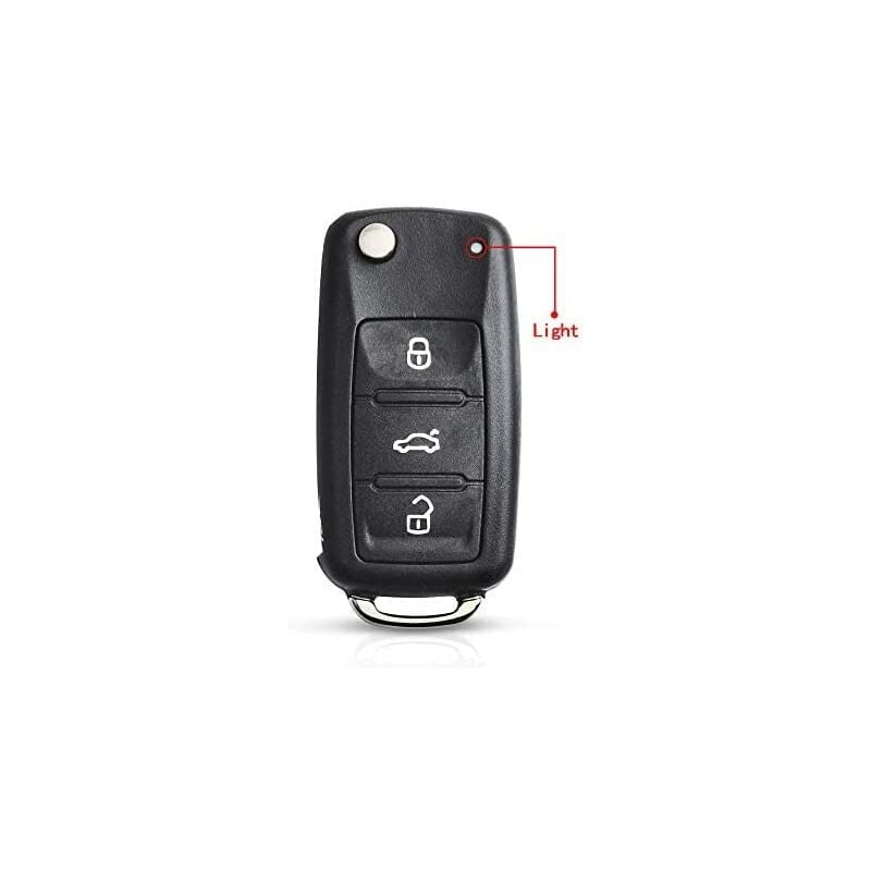 Replacement Folding Car Key Shell Fob For Vw Volkswagen Golf Mk6 T1Guan Polo Passat Cc Seat Skoda Octavia 3 Buttons