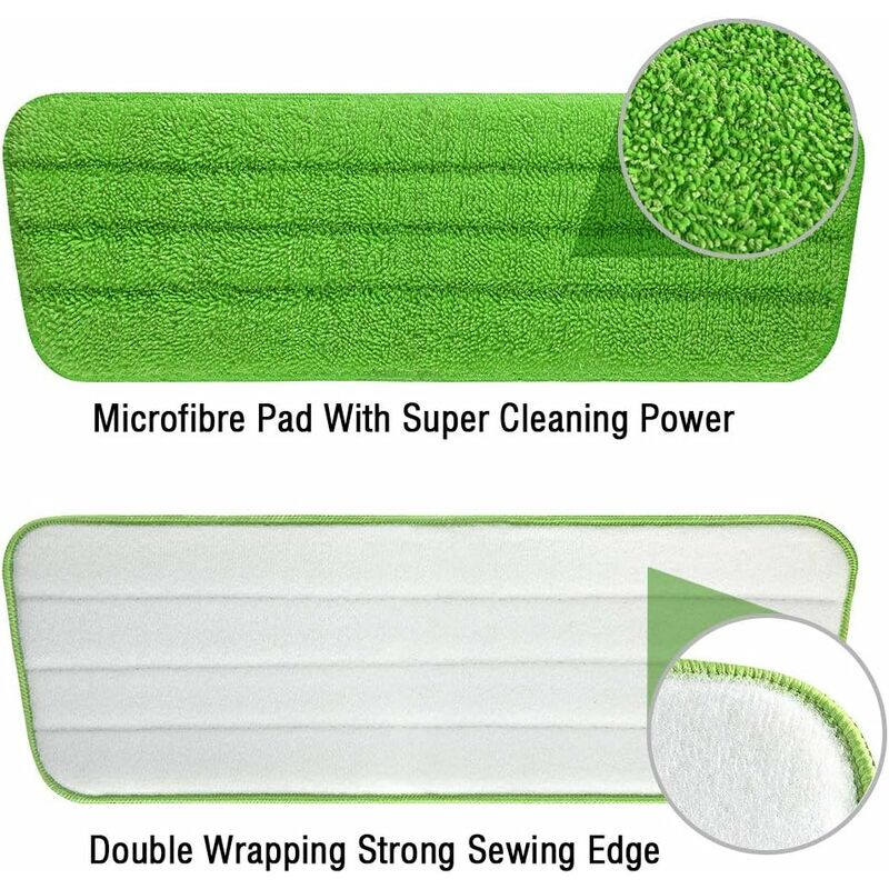 Replacement Cleaning Cover, 3 Pieces Microfiber Mop Cloth Replacement For Mop/Steam Cleaner, Suitable For Brooms/Dish