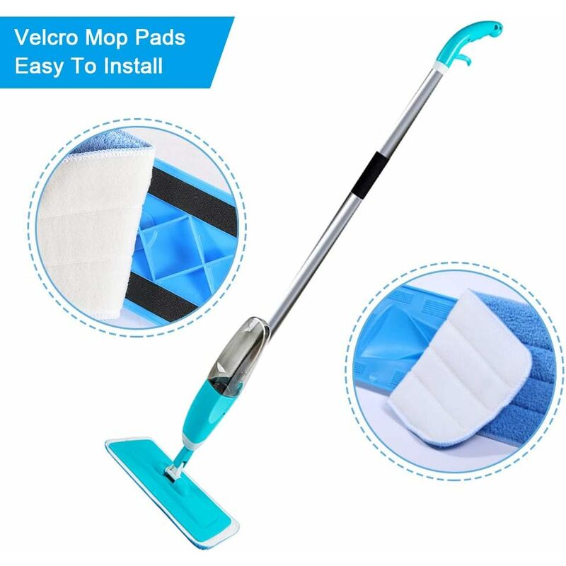Replacement Cleaning Cover, 3 Pieces Microfiber Mop Cloth Replacement For Mop/Steam Cleaner, Suitable For Brooms/Dish