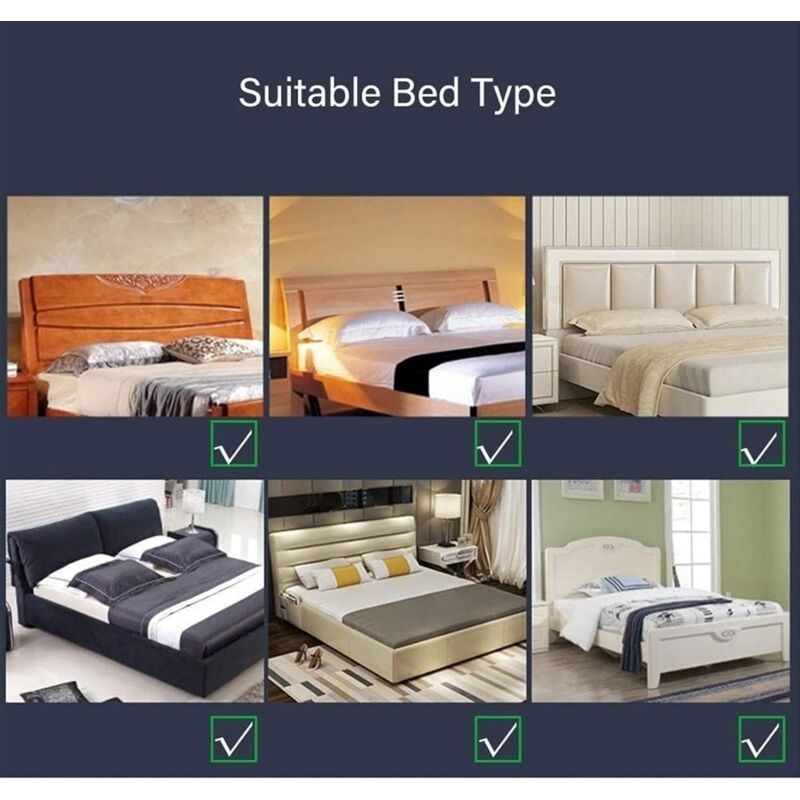 Headboard Cover, Protector Slipcover With Stretch Side, Washable Dustproof Cover (Color : DArk Gray, Size : 160Cm)