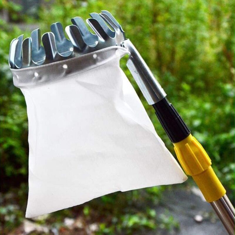 Fruit Picker Without Metal Telescopic Handle, Apple Picker With Protective Cover 160Mm