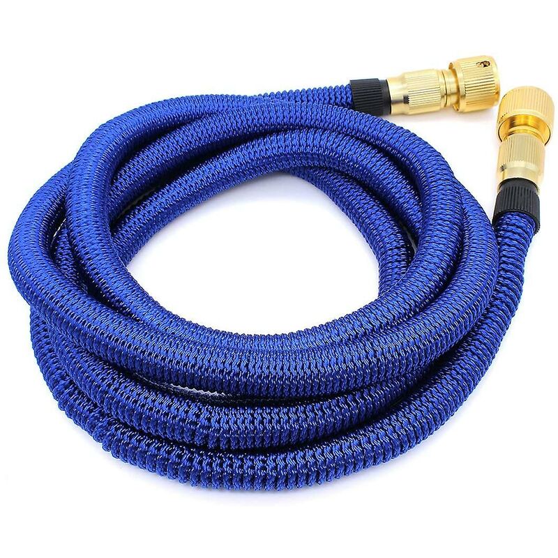 Garden Hose, Expandable Garden Water Hose Flexible Retractable Hose With Metal Fittings For Irrigation/Garden