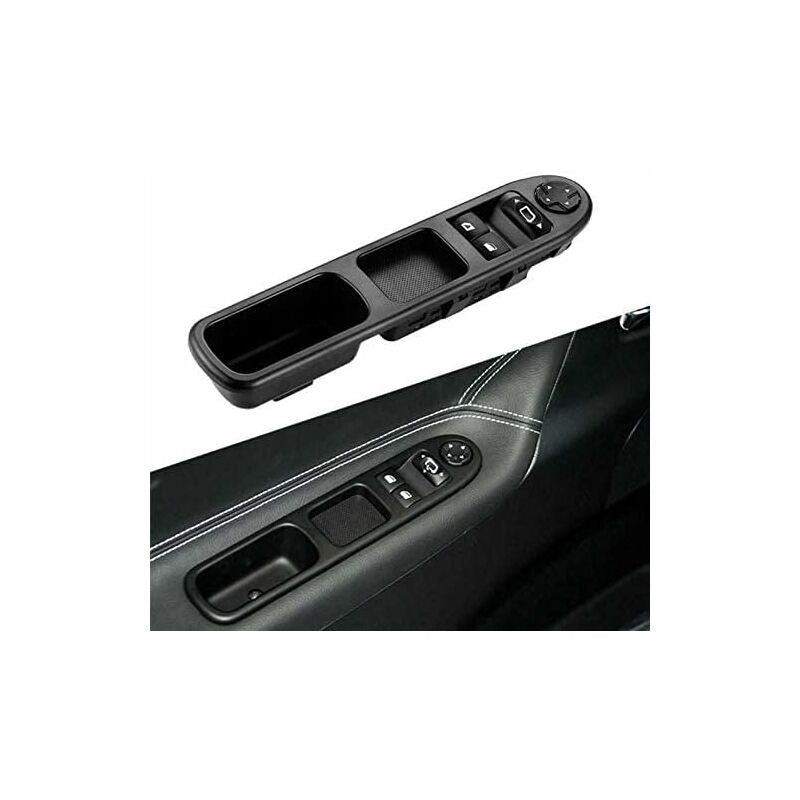 Window Regulator Front Left Mirror Compatible Peugeot 207 Citroen C3 6554.Qc Control Button