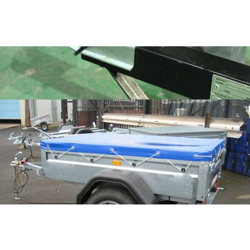 Trailer Plug Holder Trailer Connector Bracket Trailer Plug Adapter 7Pin/13Pin Trailer Plug Holder For Rv Utv Trailer,
