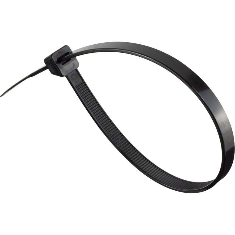 Nylon Cable Tie - 300Mm X 7.6Mm - Black - Heavy Duty Cable Tie - Heavy Duty Cable Ties - Pack Of 100