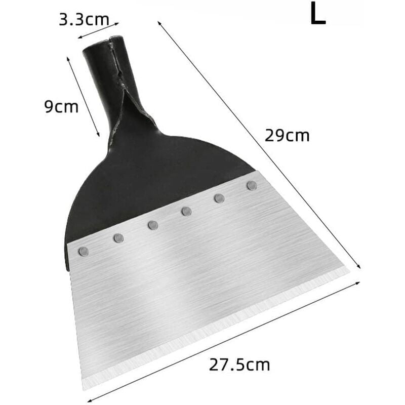 Multifunctional Garden Cleaning Shovel Steel Flat Shovel For Planting Soil Weeding Farm Tool Shovel Weeding