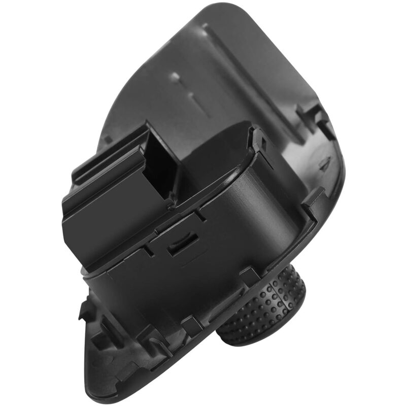 Exterior Side Mirror Adjustment Switch Button Pearl Replacement For Ibiza 2009-2015 6J1959565 Black