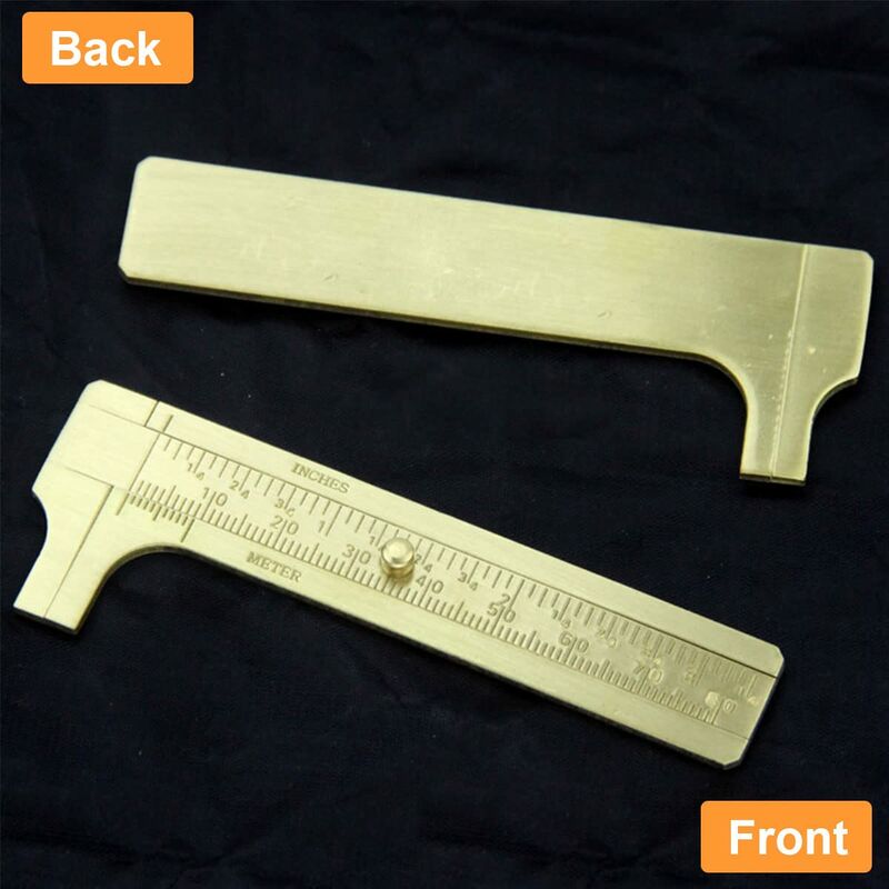 Vernier Caliper,Mini Vernier Caliper,Brass Vernier Caliper,Double Scale Vernier Caliper,For Precision Outside