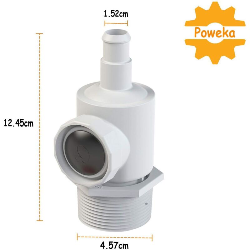 9-100-9001 Universal Wall Mount Connector Kit Compatible With Polaris 180 280 380 RObotic Pool Cleaner With 9-100-3105