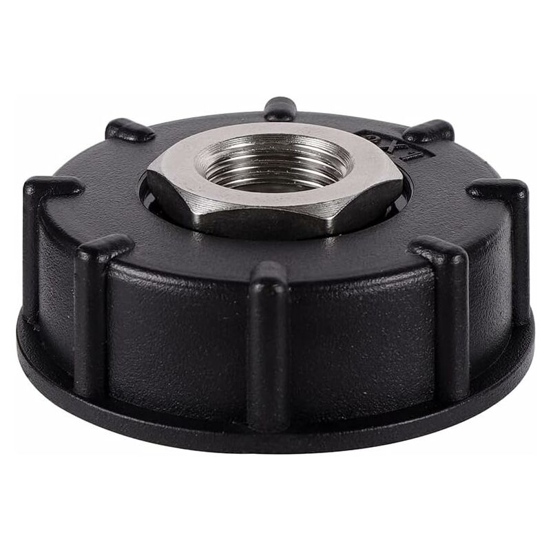 Ibc S60X6 Water Tank Adapter Coarse Thread With Hose Connector Stainless Steel Valve Spout Fittings (3/4" Internal