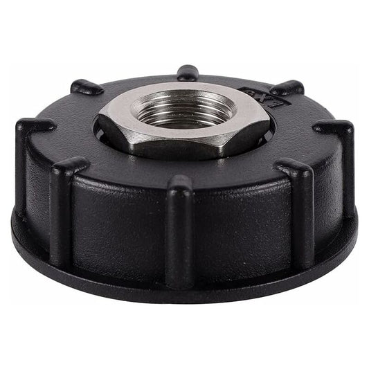 Ibc S60X6 Water Tank Adapter Coarse Thread With Hose Connector Stainless Steel Valve Spout Fittings (3/4" Internal