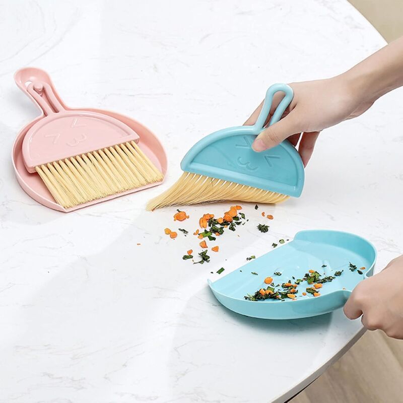 Mini Dustpan And Brush, Mini Multifunction Table Brush, Broom Dustpan And Dustpan Design, Broom And Dustpan Set Plastic