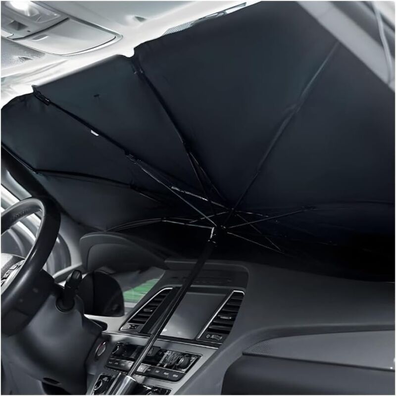 Car Sun Shade, Windshield Interior Sunshade, Foldable Car Sunshade, Blocks 99.9% Of Uv Rays For Car, Suv, Truck, Hgv