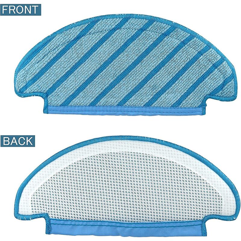 10 pcs Washable Cloth Mop Pads RObot Vacuum Cleaner Replacement Parts