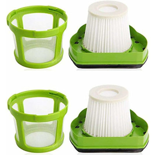 2 Pack Replacement Filters For Bissell 1782 Cordless Hair Dryer Vacuum Cleaner, Car & Home Vacuum Cleaner, 1608653 &