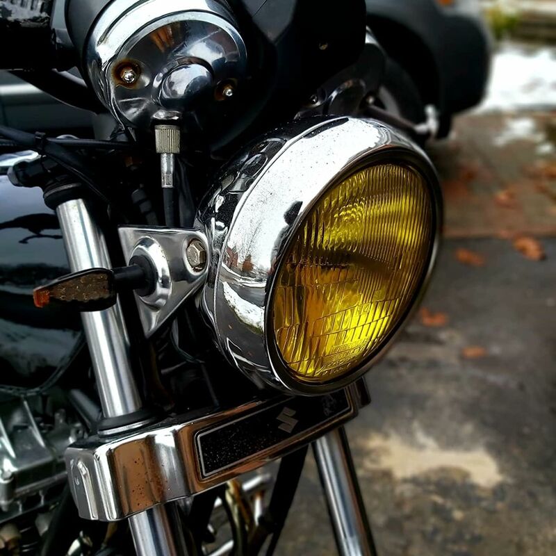 30Cm100Cm Car Fog Light Tail Light Vinyl Film Sticker (Yellow)