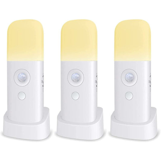 Kids Night Light, Motion Sensor Lamp, Adjustable Brightness, Portable, Rechargeable, For Bedroom, Kids ROom, And Living