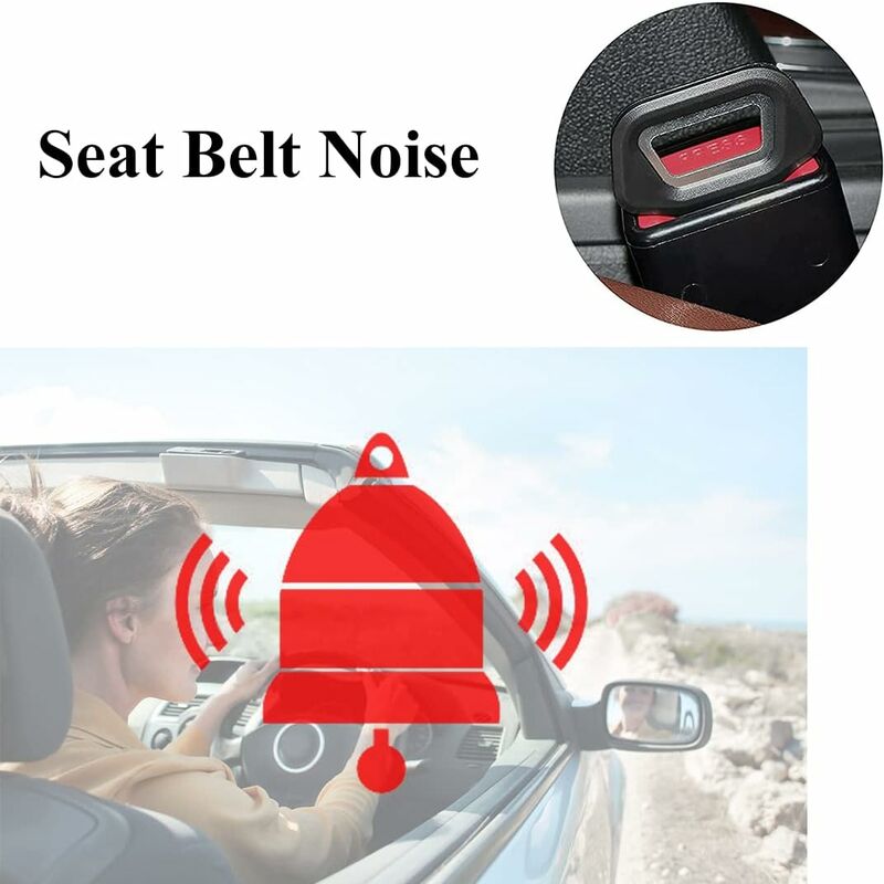 2 pcs Seat Belt Buckle With Bottle Opener Seat Belt Connector For All Car Brands, Car Seat Belt Buckle Clip Black