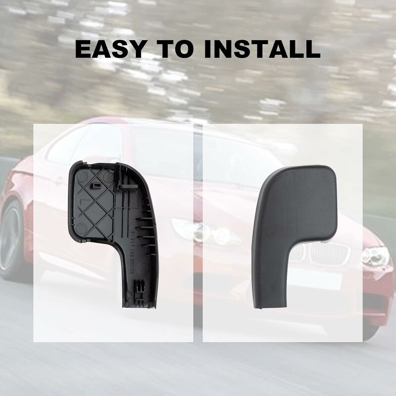 61617138990 2 pcs Set Front Wiper Arm Covers For 3 Series E90 E92 E93 Suitable For Left Hand Drive