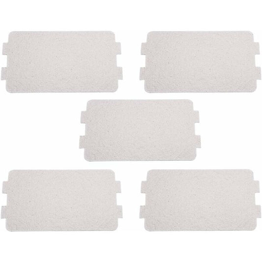 5 pcs Microwave Plate Sheet Replacement Microwave Oven Mica Plate Sheet Microwave Waveguide Cover Repair Accessory